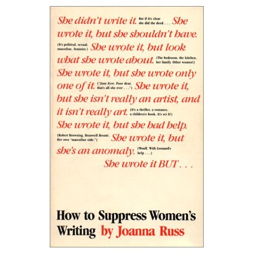 Cover of How to Suppress Women's Writing