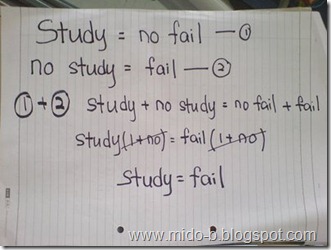 study-no study study-no study