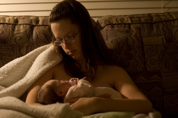 Happily fed and sleeping baby means a happier mamma.