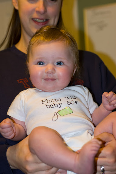 Photo's with baby: $50 (college aint cheep)