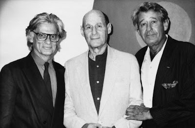 ca. 1993 --- Photographers Richard Avedon, Irving Penn, and Helmut Newton --- Image by © Roxanne Lowit/Corbis