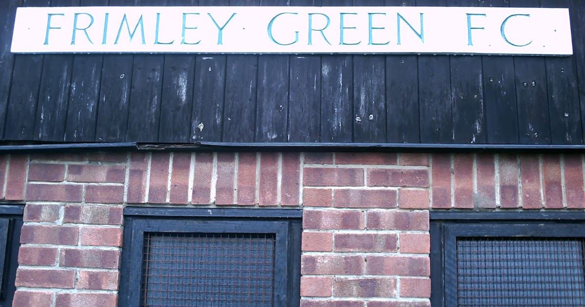 Grounds for concern... Frimley Green