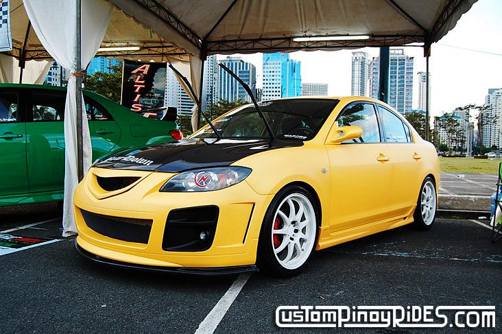 Matte Yellow - B2B Mazda 3 - CustomPinoyRides pic1