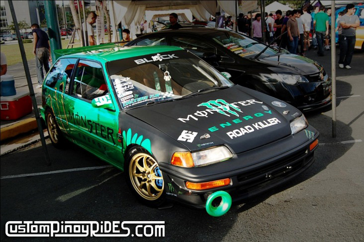 Monster Energy Road Killer Honda Civic EF - CustomPinoyRides pic2
