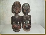 Patung loro blonyo - belakang Patung loro blonyo - belakang
