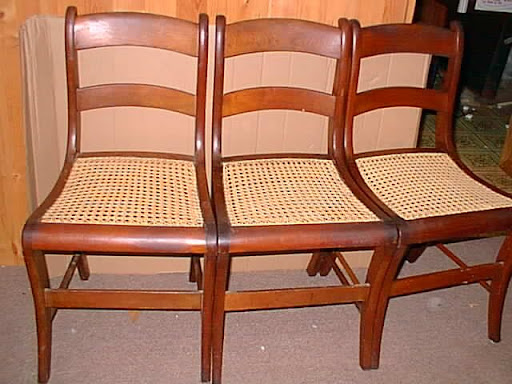 Hand Caned Chairs