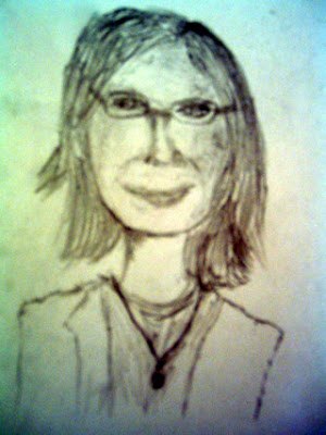 Sketch of Elizabeth Blackburn