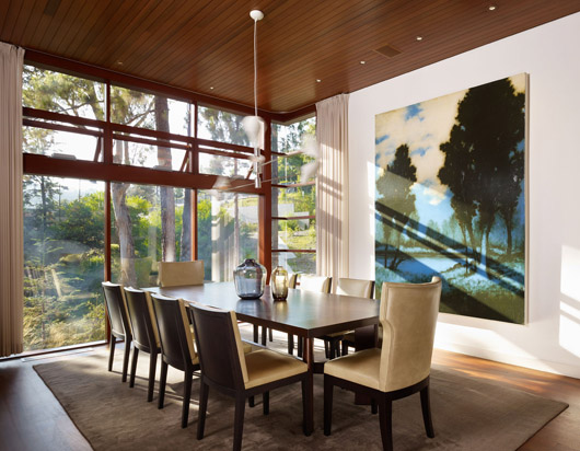 Canyon Residence Home Design Architectural Ideas - Dining Room modern residence home design dining room