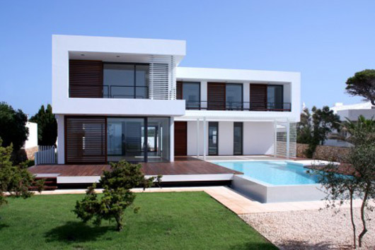 Private Summer Home Design Outdoor Garden