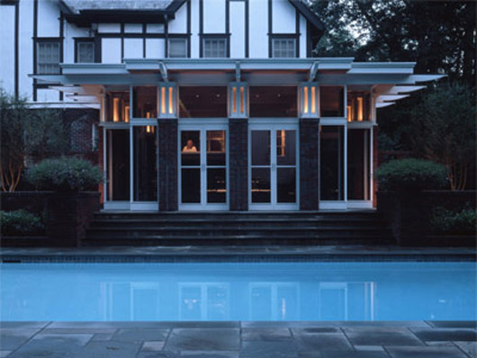 classic homes design outdoor swimming pool
