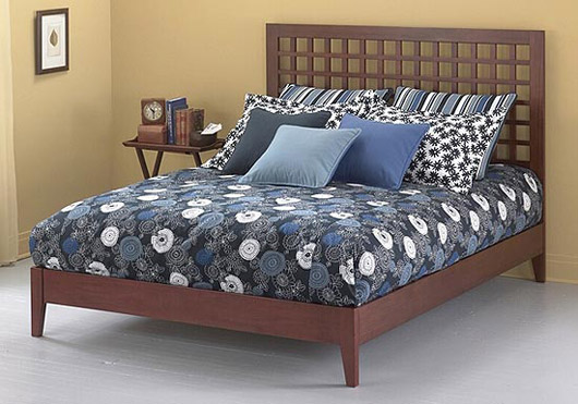 Miyako Platform Japanese Bedroom Wooden Furniture Ideas