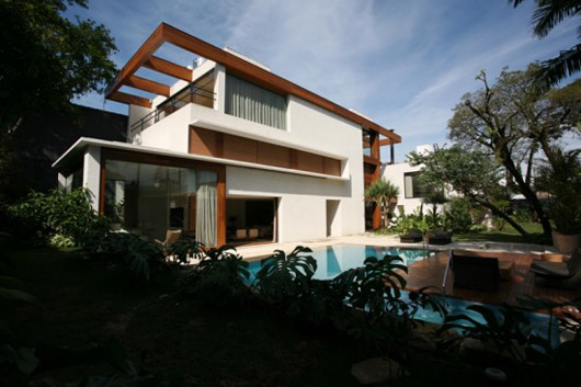 Wooden Floor Modern Residence Architecture Design wooden floor modern residence residential design