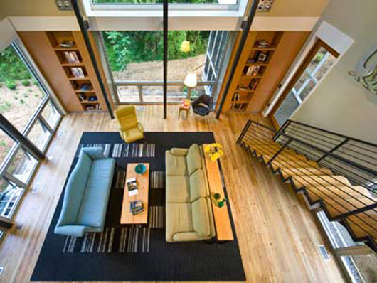 Modern Minimalist Glass Home Contemporary Design Inspiration - Living Room contemporary modern interior design homes