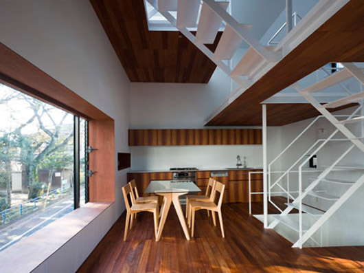 Japanese Family Home Design Architecture Residential - Kitchen Design japanese family home interior kitchen design