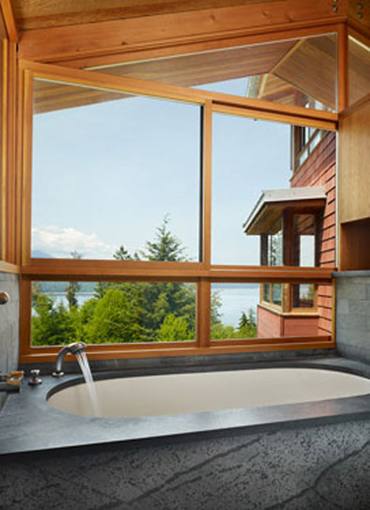 Residence Design Ideas Mountain Home Architecture - Bathroom montain home interior modern bathroom