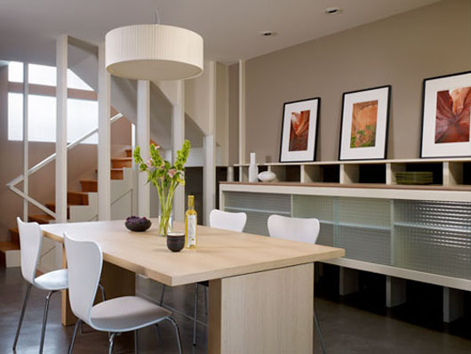Modern Unique Residence House Design Architecture - Dining Room modern unique residence interior dining room