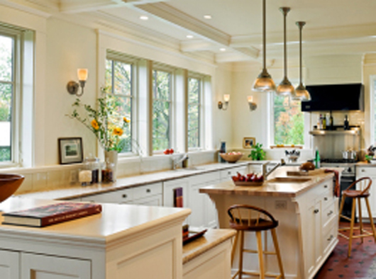 Design Classic Shingle Style House Decorating - Kitchen classic style house design interior kitchen