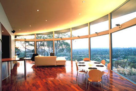 Semi Circular Wall Of Glass Design Architecture Hill House Interior Decorating Ideas glass house design interior decorating ideas