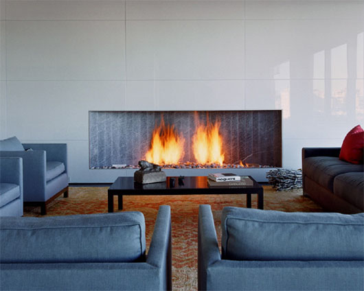 Pacific Heights Residence Design Luxury Home Decorating - Fireplace luxury home decorating fireplace design ideas