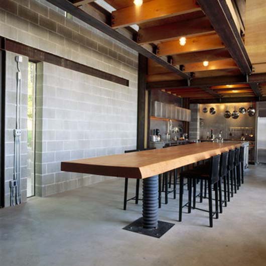 Little Box Cabin Design Minimalist Lake House Decorating - Dining Room minimalist lake house decorating dining room