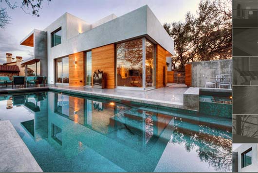 Luxury Home Design With Modern Outdoor Swimming Pool Decorating modern home outdoor swimming pool decorating