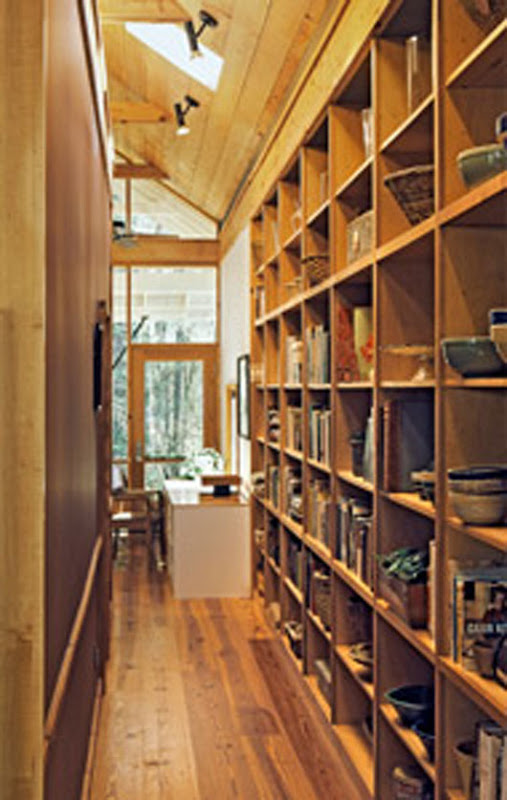 minimalist interior design shelves wooden furniture