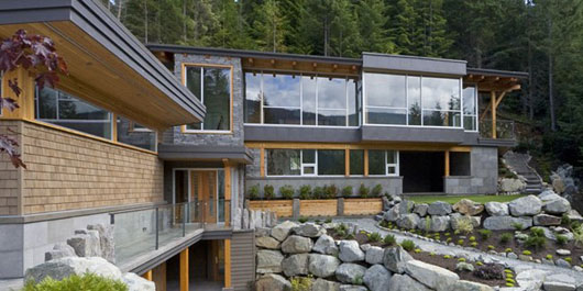 Inovative Spring Home Decorating With Glass Walls Exterior exterior home decorating with glass walls