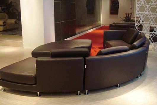 contemporary leather sofa design interior furnitures
