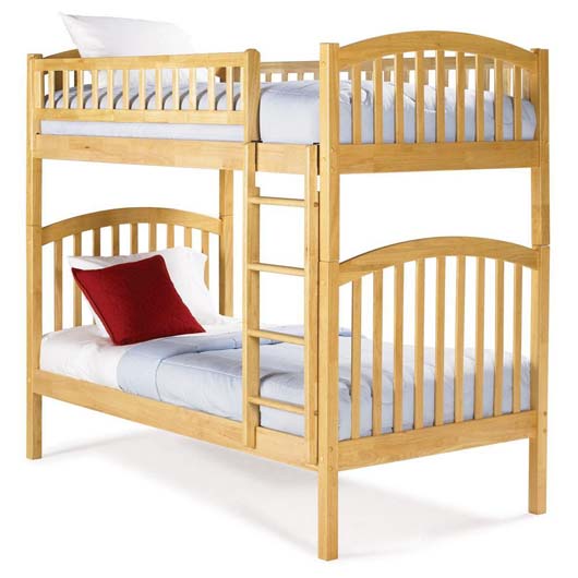 Classic Wooden Bunk Bed Design Furniture Ideas Kids Bedroom Decorating