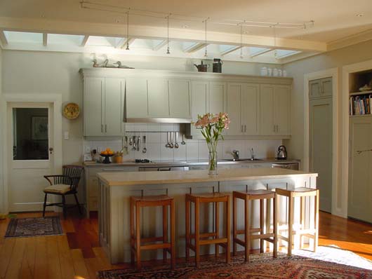 Modern Large Home Decorating Kitchen Design With Wooden Furniture modern kitchen decorating with wooden furniture