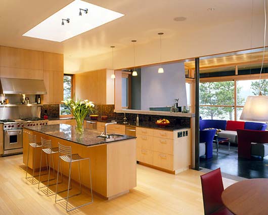 Modern Natural House Design Ideas With Luxury Wooden Kitchen Decorating Ideas luxurious wooden kitchen design interior decorating