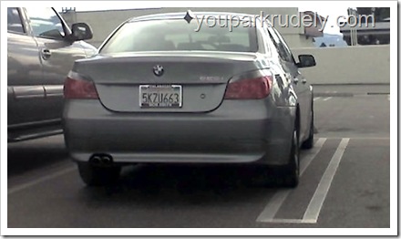 Grey BMW - youparkrudely.com