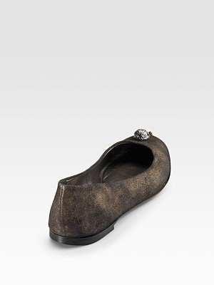 GIUSEPPE ZANOTTI - Skull-Detailed Ballet Flats - 400