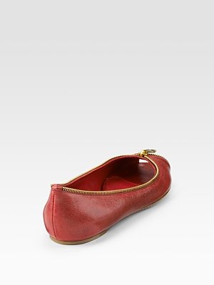 [ALEXANDER MCQUEEN - Zip-Detailed Ballet Flats - 445[4].jpg]