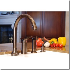 bronze faucet