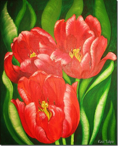 Red Tulips 2009 001a Please say hello to Ottawa artist Jill Alexander 
