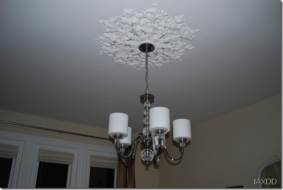 Chandelier and medallion DR RS