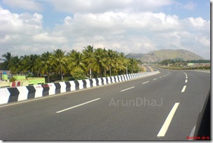 On road