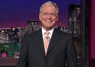 Faksimile fra Late Show på CBS