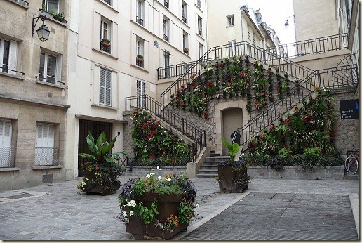 Les escaliers de la rue Rollin Les escaliers de la rue Rollin