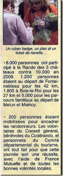 Les 3 Châteaux en chiffres