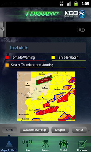 Tornadoes KCCI 8 Des Moines