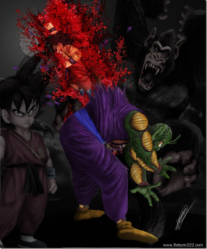Goku vs Piccolo ozzaru2