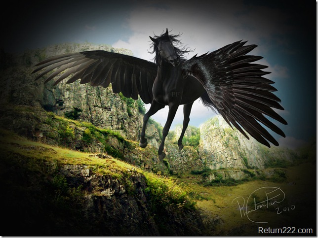 TheBlackPegasus_by_PhantomFan TheBlackPegasus_by_PhantomFan