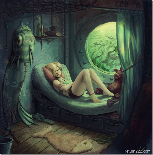 Fishgirl__s_Berth_by_SnakeToast Fishgirl__s_Berth_by_SnakeToast