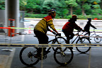You could demo ride a whole range of super expensive bikes, there were even jumps!