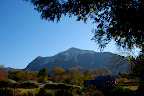 A once majestic mountain now being clear-cut, a true crime against nature.