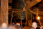 I liked how the ropes went crazy once the tension on them was released.  Like crazy spaghetti!