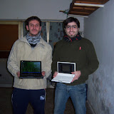 faby y yo con nuestras netbooks