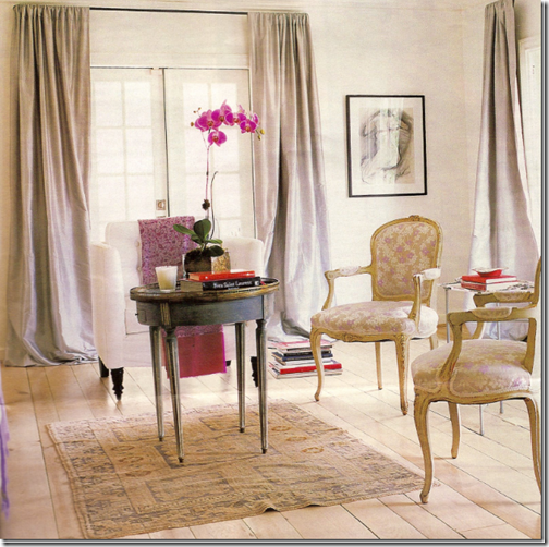 CDT Katie STassie living room with lilac curtains